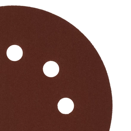 Круг абразивный на ворсовой подложке под "липучку", перфорированный, P 280, 125 мм, 5 шт Сибртех 738127 купить в Нижневартовске