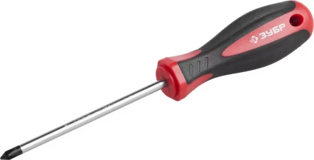 Отвертка ЗУБР "МАСТЕР", Cr-v, эргономичная двухкомпонентная рукоятка, PH1x100мм 25062-1-100_z03 купить в Нижневартовске