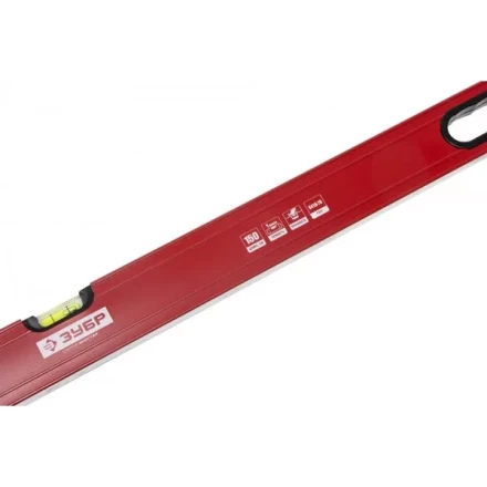 Уровень ЗУБР "МАСТЕР" "УС - 5" коробчатый усиленный, фрезерованный, 3 глазка, крашенный, с ручками, 150см 34585-150 купить в Нижневартовске