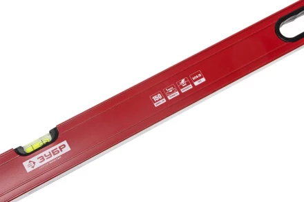 Уровень ЗУБР "МАСТЕР" "УС - 5" коробчатый усиленный, фрезерованный, 3 глазка, крашенный, с ручками, 150см 34585-150 купить в Нижневартовске