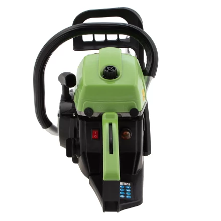 Пила цепная бензиновая Сибртех БП-5245 95209, 52 см3, шина 45 см, шаг 0.325, паз 1,5 мм, 72 звена купить в Нижневартовске