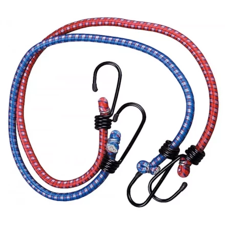 Шнур ЗУБР резиновый крепежный, со стальными крюками, 120см, 2шт 4-40507-120 купить в Нижневартовске