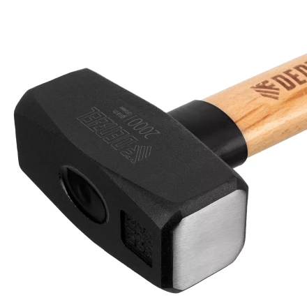 Кувалда, 2000 г Denzel, кованая головка, буковая рукоятка 11021 купить в Нижневартовске