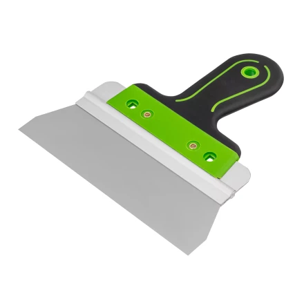 Шпатель фасадный Сибртех , нержавеющая сталь 420S45, 200 мм, 2-компонентная ручка, 85591 купить в Нижневартовске