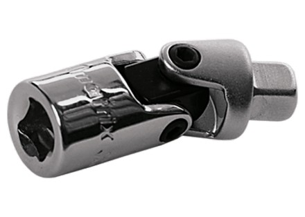 Шарнир карданный с квадратом 1/4&quot; CrV полированный хром MATRIX MASTER 13993 купить в Нижневартовске
