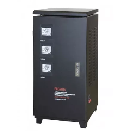 Стабилизатор трехфазный РЕСАНТА АСН-15000/3-ЭМ купить в Нижневартовске