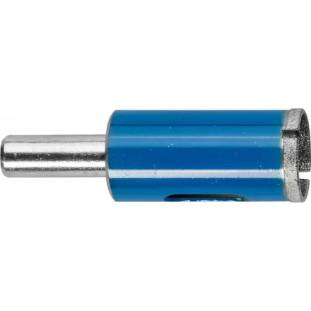 Сверло ЗУБР алмазное трубчатое по стеклу, зерно 100, 18мм 29860-18 купить в Нижневартовске