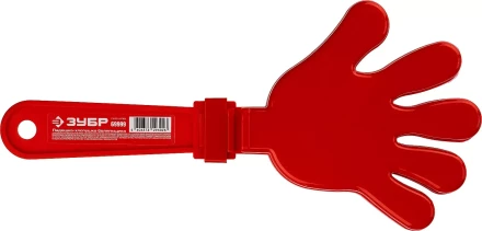 Ладошка-хлопушка болельщика пластиковая, ЗУБР 69999 купить в Нижневартовске