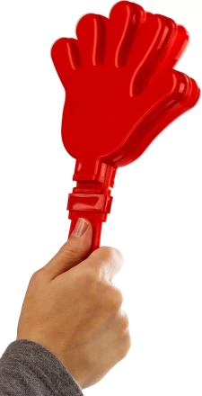 Ладошка-хлопушка болельщика пластиковая, ЗУБР 69999 купить в Нижневартовске