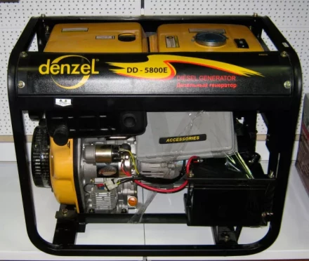 Генератор дизельный DENZEL DD5800Е 94670 купить в Нижневартовске