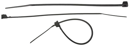 Кабельные стяжки черные КС-Ч2 нейлоновые пакет серия ПРОФЕССИОНАЛ купить в Нижневартовске