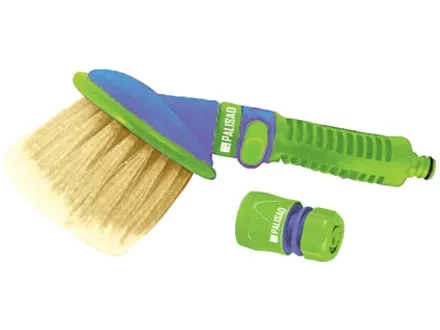 Моечный набор (щетка со штуцерной посадкой и быстросъемный соединитель)  PALISAD 65192 купить в Нижневартовске