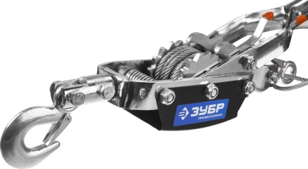Лебедка ручная рычажная ЗУБР "ПРОФЕССИОНАЛ", тросовая, 4 т, 3 м, в сумке 43105-4-K купить в Нижневартовске