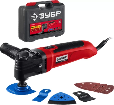 ЗУБР OIS, 400 Вт, реноватор, кейс, набор насадок (МФИ-400 КН) купить в Нижневартовске