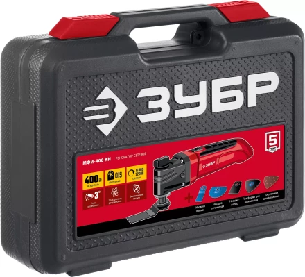 ЗУБР OIS, 400 Вт, реноватор, кейс, набор насадок (МФИ-400 КН) купить в Нижневартовске
