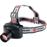 Фонарь наголовный Zoom 3W LED CRE Q5 160 Лм 100 м 3 режима 100% - 50% - стробоскоп 3хААА Stern 90567 купить в Нижневартовске