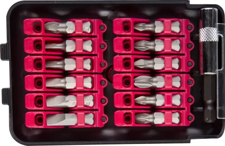 Набор ЗУБР: Биты РАКЕТА кованые в пластиковом боксе, 12шт 26600-H12 купить в Нижневартовске