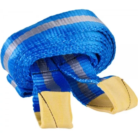 Трос буксировочный ЗУБР "ЭКСПЕРТ", 2 петли, сумка, 5м, 10т 61216-10 купить в Нижневартовске