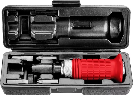 ЗУБР 6 предм., ударно-поворотная отвертка (2565) купить в Нижневартовске