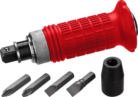 ЗУБР 6 предм., ударно-поворотная отвертка (2565) купить в Нижневартовске