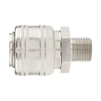 Муфта STELS универсальная быстросъемная (&quot;мама&quot;) внешняя резьба 1/2&quot; 57065 купить в Нижневартовске