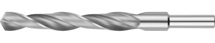 Сверло ЗУБР "МАСТЕР" по металлу с цилиндрическим хвостовиком, сталь Р6М5, винтовой прокат, D 14.0мм, L-160/108мм 4-29621-160-14 купить в Нижневартовске