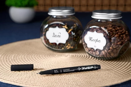 ЗУБР МП-50 черный, 0.5 мм перманентный маркер (06321-2) купить в Нижневартовске