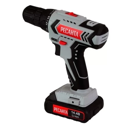 Дрель-шуруповерт аккумуляторная Ресанта ДА-14-2Л 75/14/3 купить в Нижневартовске