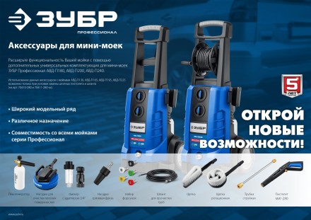 ЗУБР универсальный фильтр для минимоек, адаптер 3/4, Профессионал (70402-2) купить в Нижневартовске