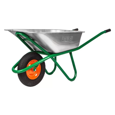 Тачка садово-строительная Palisad 689850, усиленная, грузоподъемность 200 кг, объем 90 л купить в Нижневартовске