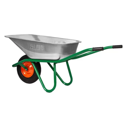 Тачка садово-строительная Palisad 689850, усиленная, грузоподъемность 200 кг, объем 90 л купить в Нижневартовске