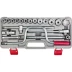 Набор торцовых головок НИЗ "Шоферский инструмент №3", 1/2", сталь 40Х, в пластиковом кейсе, 19 предметов 2761-30 купить в Нижневартовске