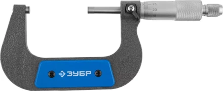 Микрометр ЗУБР "ЭКСПЕРТ" гладкий механический, МК 75, диапозон 50-75мм, шаг измерения 0,01мм 34480-75_z01 купить в Нижневартовске
