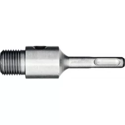 Державка ЗУБР &quot;МАСТЕР&quot; для бур. коронки с хвостовиком SDS Plus. L-100мм,резьба М22,конусное крепление центрир сверла 29187-100
