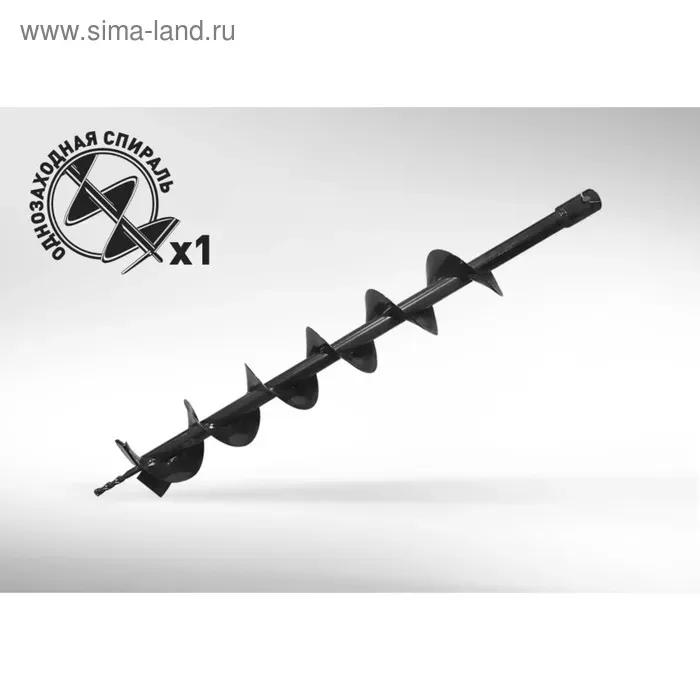 Шнек для грунта D 100 мм GDB-100 CARVER купить в Нижневартовске