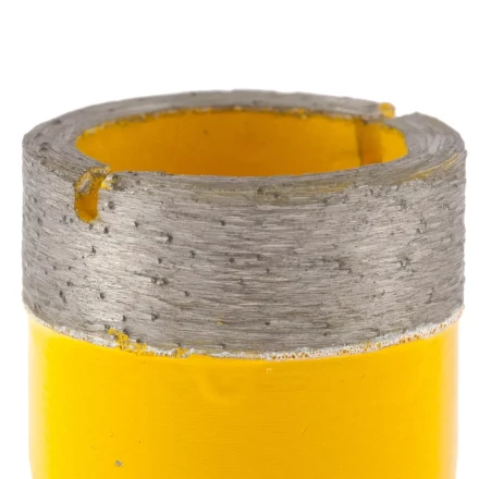 Сверло алмазное по керамограниту 27 мм мокрое резание М14 DENZEL 72682 купить в Нижневартовске