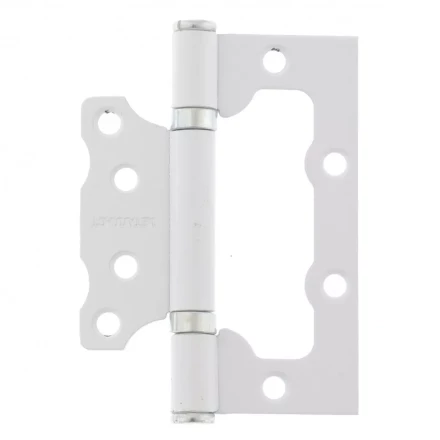 Петля накладная ПНУ-100 белая 4штуки  Металлист Россия 91565 купить в Нижневартовске