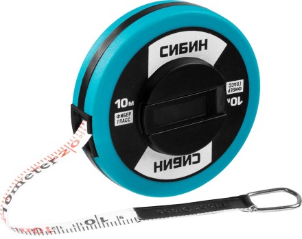 Мерная лента СИБИН фиберглассовая, 10м 34154-10 купить в Нижневартовске