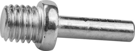 Переходник ЗУБР "МАСТЕР" оцинкованный, "дрель-УШМ" для опорных тарелок, d 8мм / М14 35787-S купить в Нижневартовске