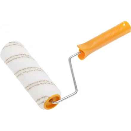 Валик "МИКРОВОЛОКНО" малярный в сборе, ворс 9 мм, бюгель 6 мм, 40x180мм, STAYER Master 0343-18 купить в Нижневартовске