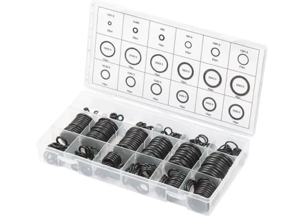 Набор резиновых уплотнительных прокладок D 3 - 23 мм 279 предметов СИБРТЕХ 47598 купить в Нижневартовске