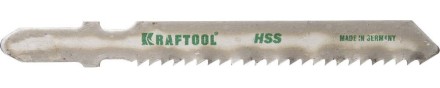 Полотна KRAFTOOL, T118B, для эл/лобзика, HSS, по металлу (1,5-5мм), EU-хвост., шаг 2мм, 55мм, 2шт 159551-2 купить в Нижневартовске
