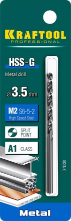 Сверла по металлу HSS-G Оберон 29651-3.5 купить в Нижневартовске