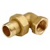 Соединитель GENERAL FITTINGS угловой с накидной гайкой, латунь, г/ш, 1/2&quot; 51035-G/S-1/2 купить в Нижневартовске