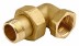 Соединитель GENERAL FITTINGS угловой с накидной гайкой, латунь, г/ш, 1/2&quot; 51035-G/S-1/2 купить в Нижневартовске