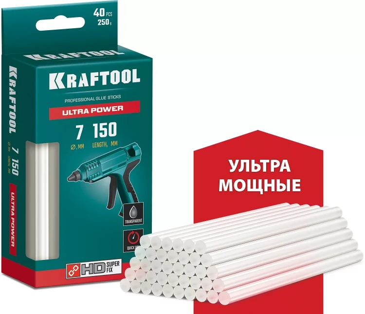 Стержни клеевые 06837-40 купить в Нижневартовске