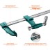 Струбцина KRAFTOOL EXTREM тип F, с мультипликаторной прижимной втулкой 32013-125-1000 купить в Нижневартовске