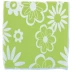 Салфетки из микрофибры с зелеными цветами 300х300 мм Elfe 92307 купить в Нижневартовске
