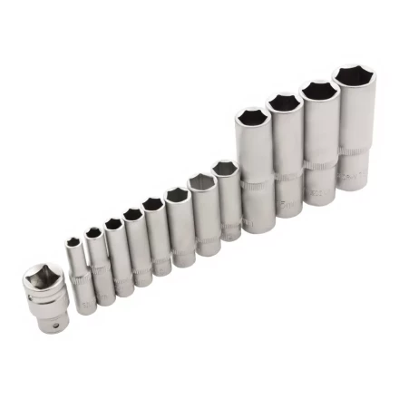 Набор инструментов 94 предмета, CrV, 1/2", 1/4" Сибртех 13509 купить в Нижневартовске