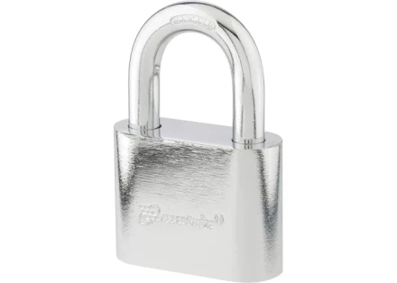 Замок навесной хромированное покрытие 60 мм MATRIX 91802 купить в Нижневартовске